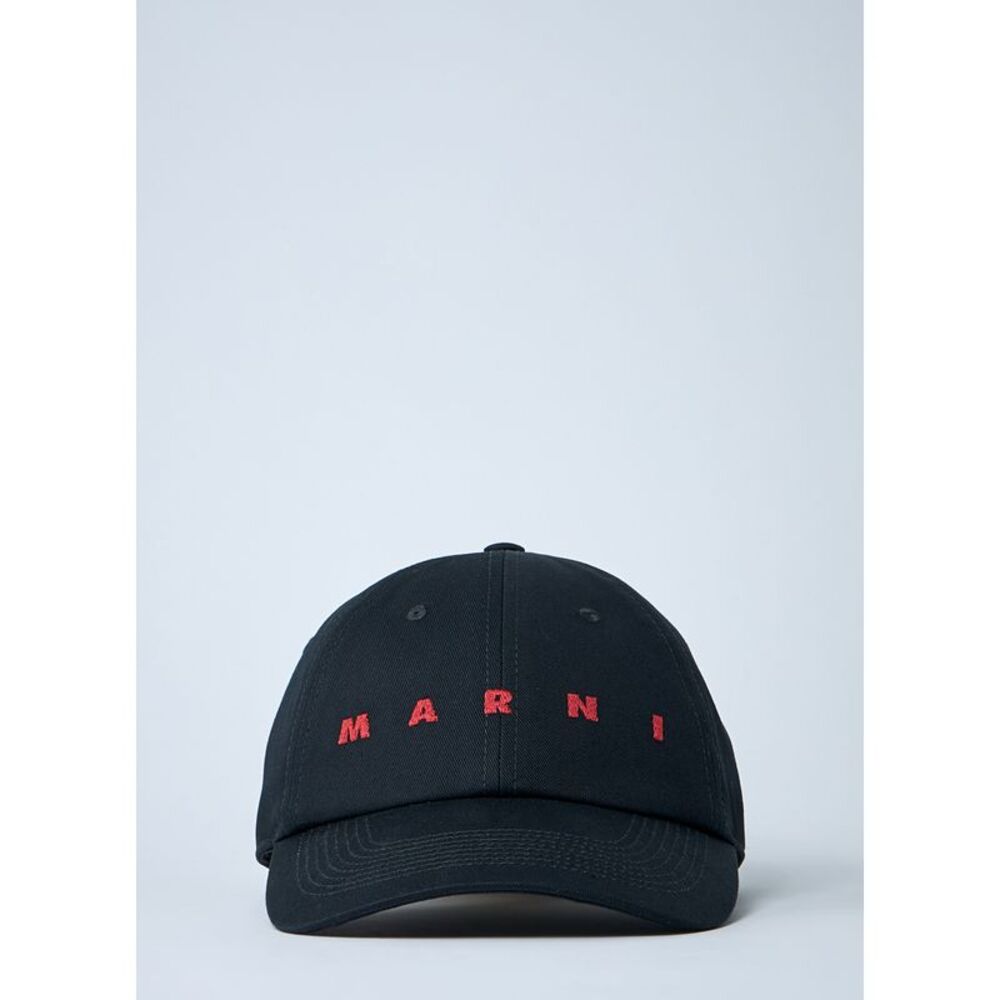 Marni Men Logo Motif Baseball Cap